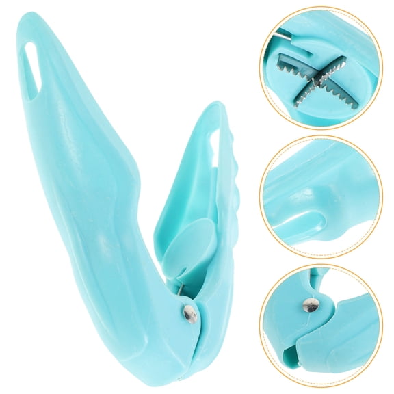 WASHWEPE Chestnut Shell Opener Nutcracker Tool Plastic Blue 1Set For Kitchen Tools