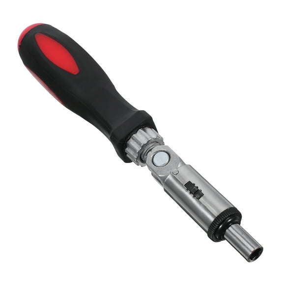 TAILTOSS Ratchet Screwdriver Black Hexagon Interface Comfortable Grip for Fast Screw Disassembly