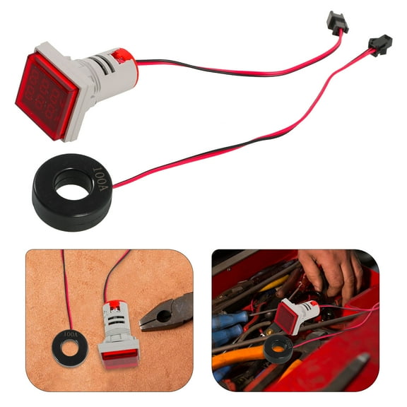 FRCOLOR Multimeter Tester Digital Voltmeter Multifunctional Digital Meter Current Meter Electrician Tool