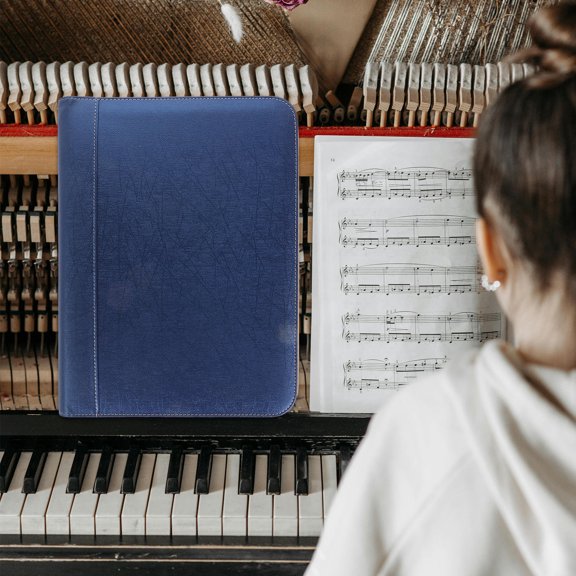 FRCOLOR Musicians Sheet Music Folder Household A4 Files Storage Folder Portable Folder Sheet Music Folder Pages Sheet Multi-function A4 File Folder