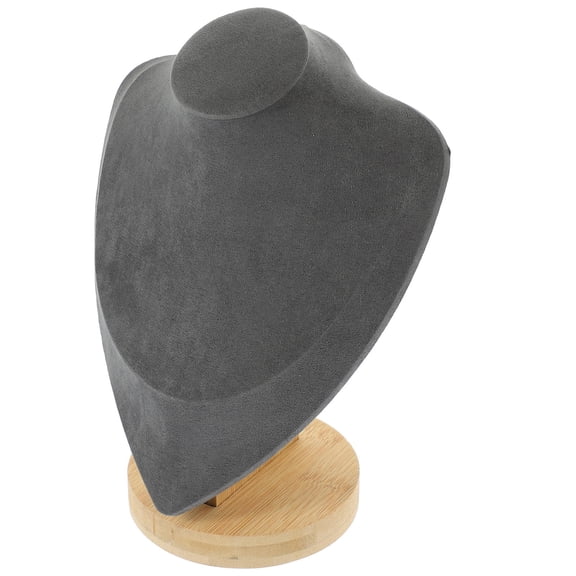 FRCOLOR Necklace Display Model Bust Stand Jewelry Necklace Display Holder Pendant Showing Mannequin