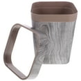 thumbnail image 1 of FRCOLOR Office Imitation Wood Grain Wastebasket Trash Can Waste Bin Waste Storage Bin Garbage Can, 1 of 8