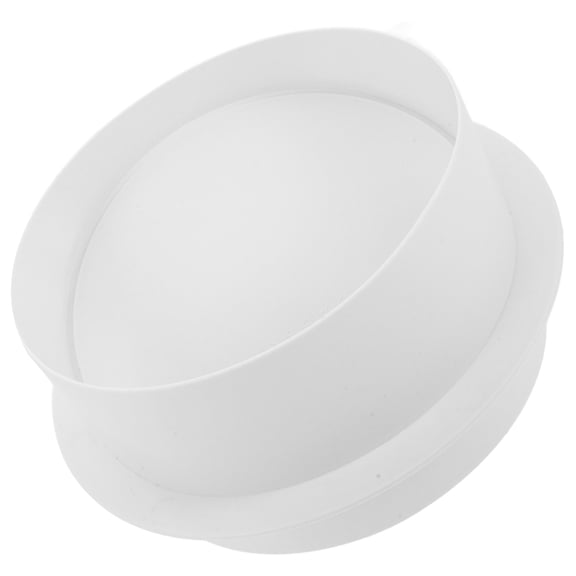 WASHWEPE Check Valve White ABS Plastic 1Pcs For Bathroom Heaters 8.9X8.9X4In
