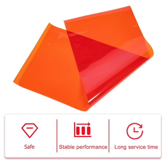CIMAXIC Color Filters Color Filter Orange PET 1Set Video Enhancement