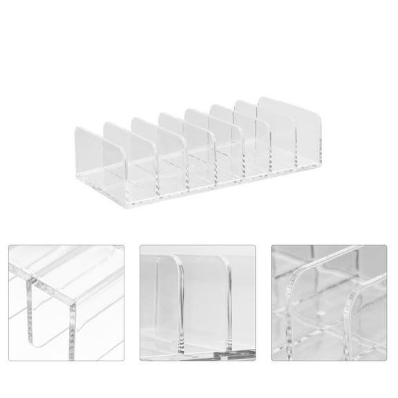 FRCOLOR Organizer Shadow Display Rack Eyeshadow Tray Storage Box