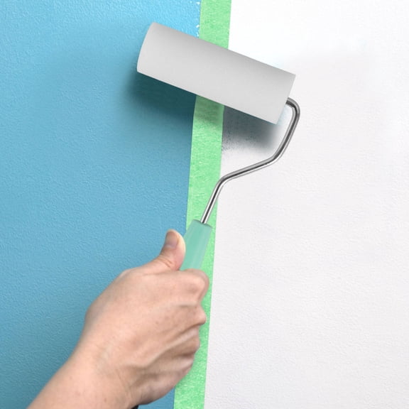 KAKOWELY Corner Paint Roller Vinyl Roller Tool Plastic 1 Set