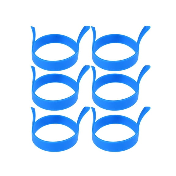 FRCOLOR Pancake Egg Rings Round: Non Egg Cooking Rings Fried Egg Mold for Frying Eggs 6,1.38"X0.51"X0.51"