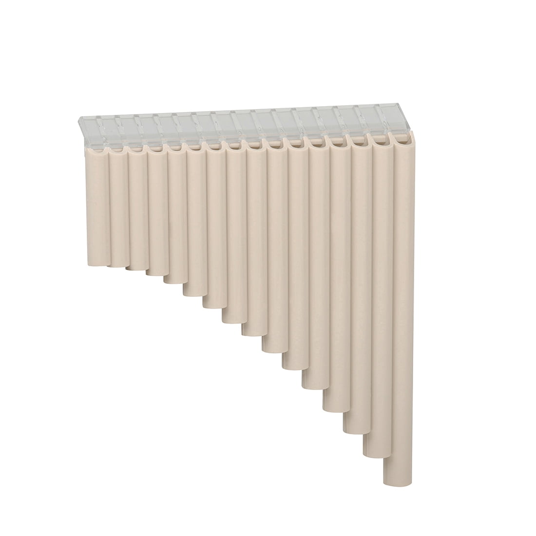 FRCOLOR Panpipes Musical Instrument 16 Pipe Flute Beginner Playing Pan