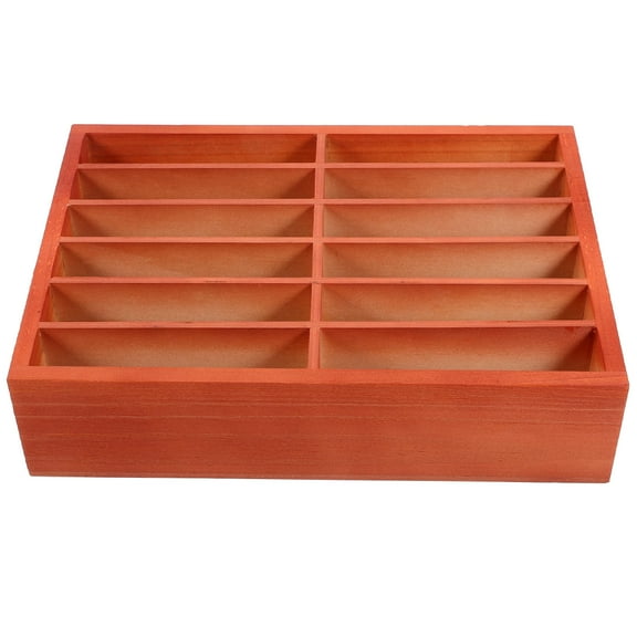 KAKOWELY Wooden Cell Phone Classroom Holder 1Set 8.5X6.1X2.2in