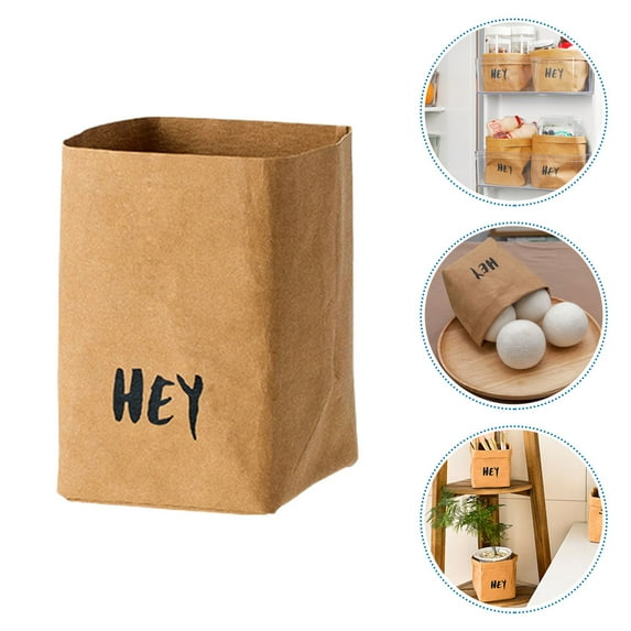 WRISTBIQUE Greaseproof Paper Bags Storage Bag Fine Paper Material 1Pcs 3.93X3.93X5.89in