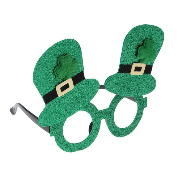 TAILTOSS St Patricks Day Supplies Green Plastic 1Pcs Festive Accessory for Parties Back to School