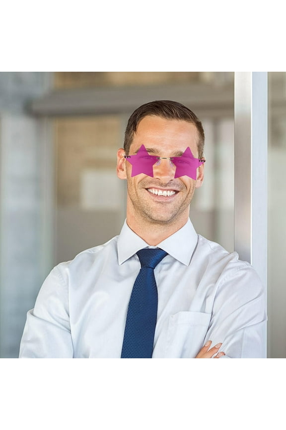 Party Sunglasses Clubbing Trendy Shades Eyeglasses Miss Men and Women Purple