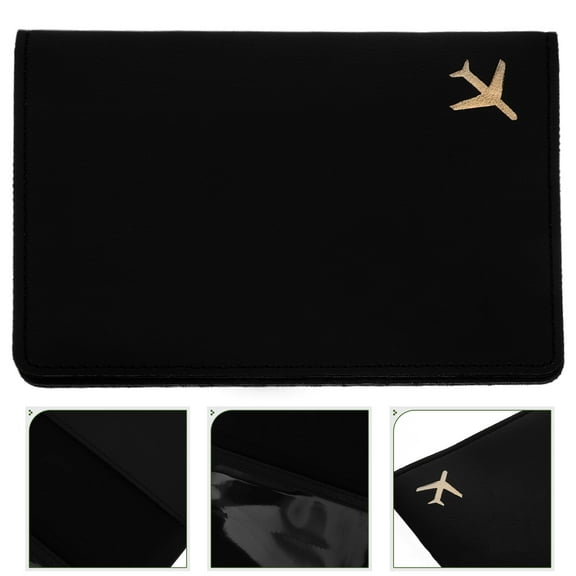 FRCOLOR Passport Card Holder to Clean Cover Driving License Man Travel