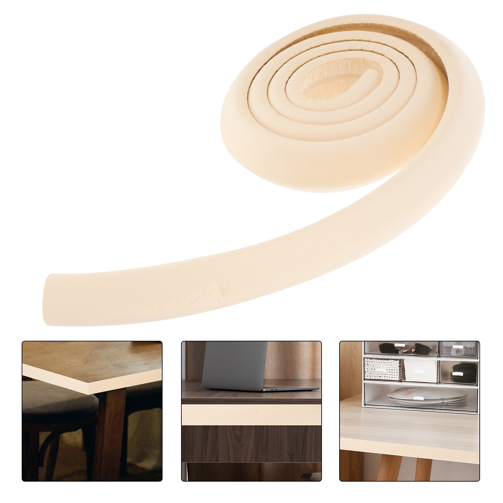 FRCOLOR Patch Bumper Strip Baby Child 200.00X4.00X3.20CM Beige