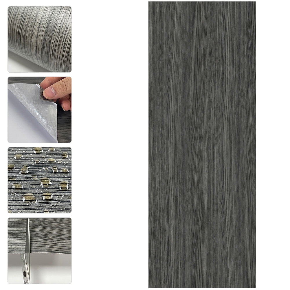 FRCOLOR  Peel and Stick Floor Tile Laminate Flooring Waterproof Stickers