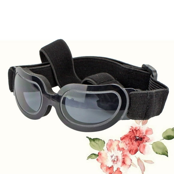 FRCOLOR Pet Sunglasses Dog Eye Protection Visor Grooming Protector Black