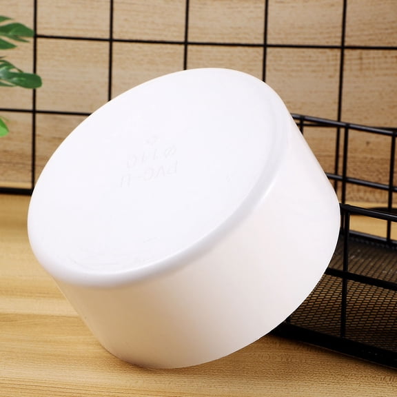 FRCOLOR Pipe End Plug Adapter PVC Adapter Pipe Fitting Water Pipe Fitting Pipe End Protective Cap PVC Pipe End Cap Plug Replacement Round Protective Plug for Pipe