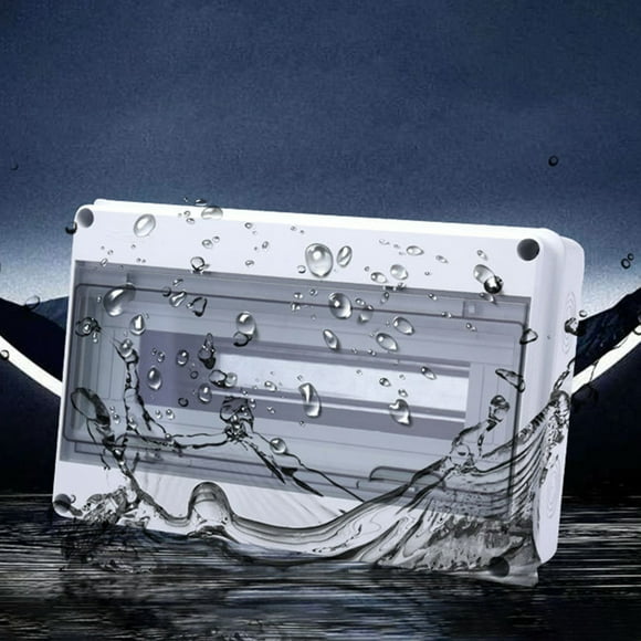 FRCOLOR Plastic Breaker Box for Outdoor Use Multi Color Durable and Weather Resistant 12 inches