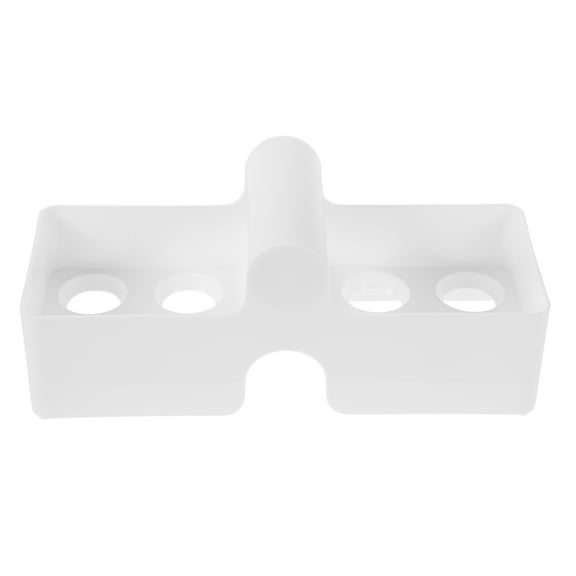 WASHWEPE Egg Storage Container White 1Pack 10.4X4.3X3.9In