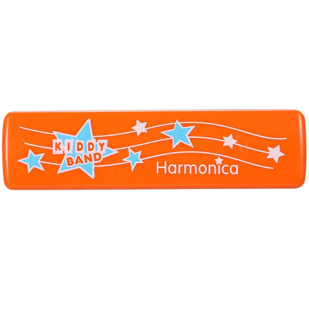 FRCOLOR Plastic Harmonica 16 Hole Harmonica Toy Funny Music Toy Mini