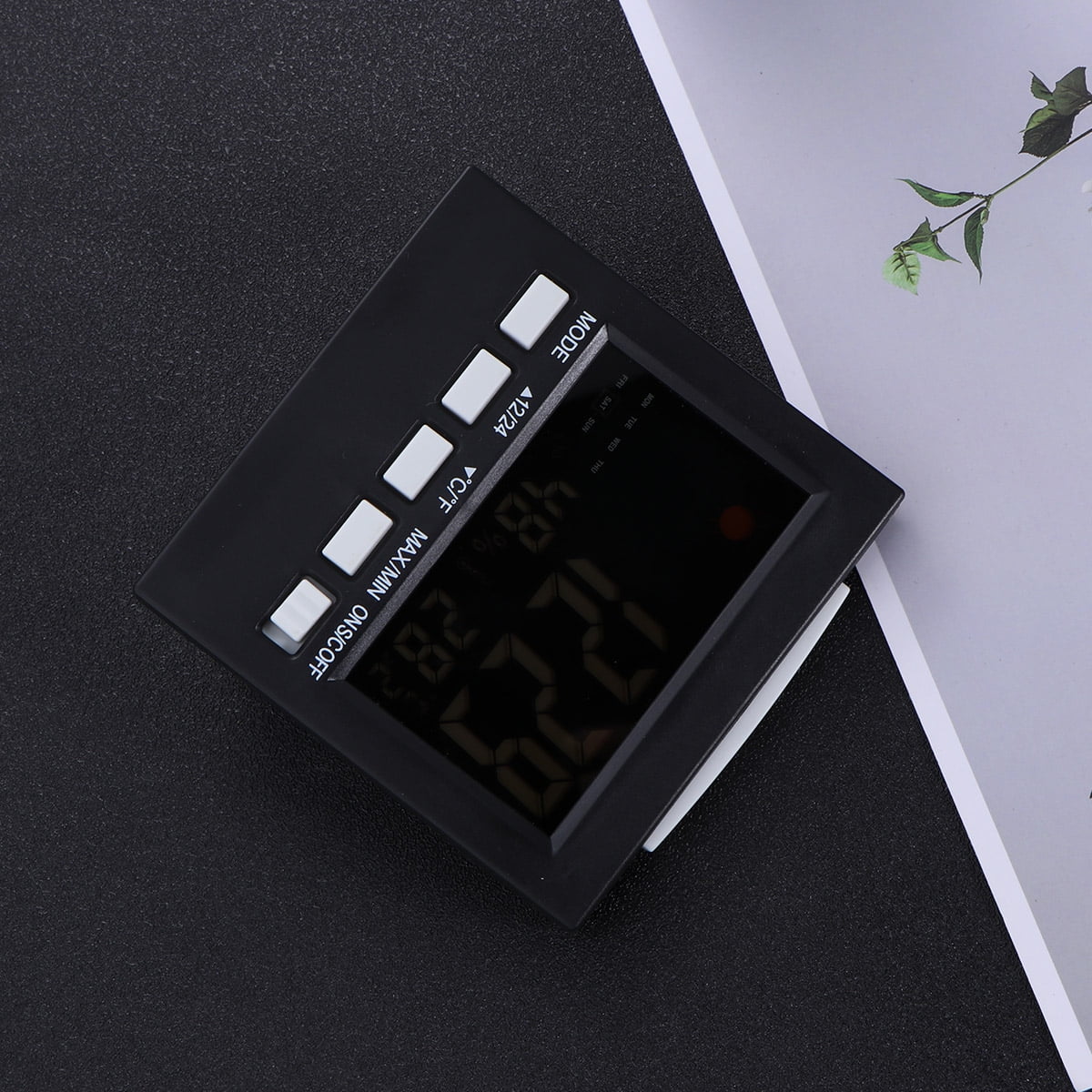 FRCOLOR Portable Digital Alarm Clock Led Desk Clock With Date ...