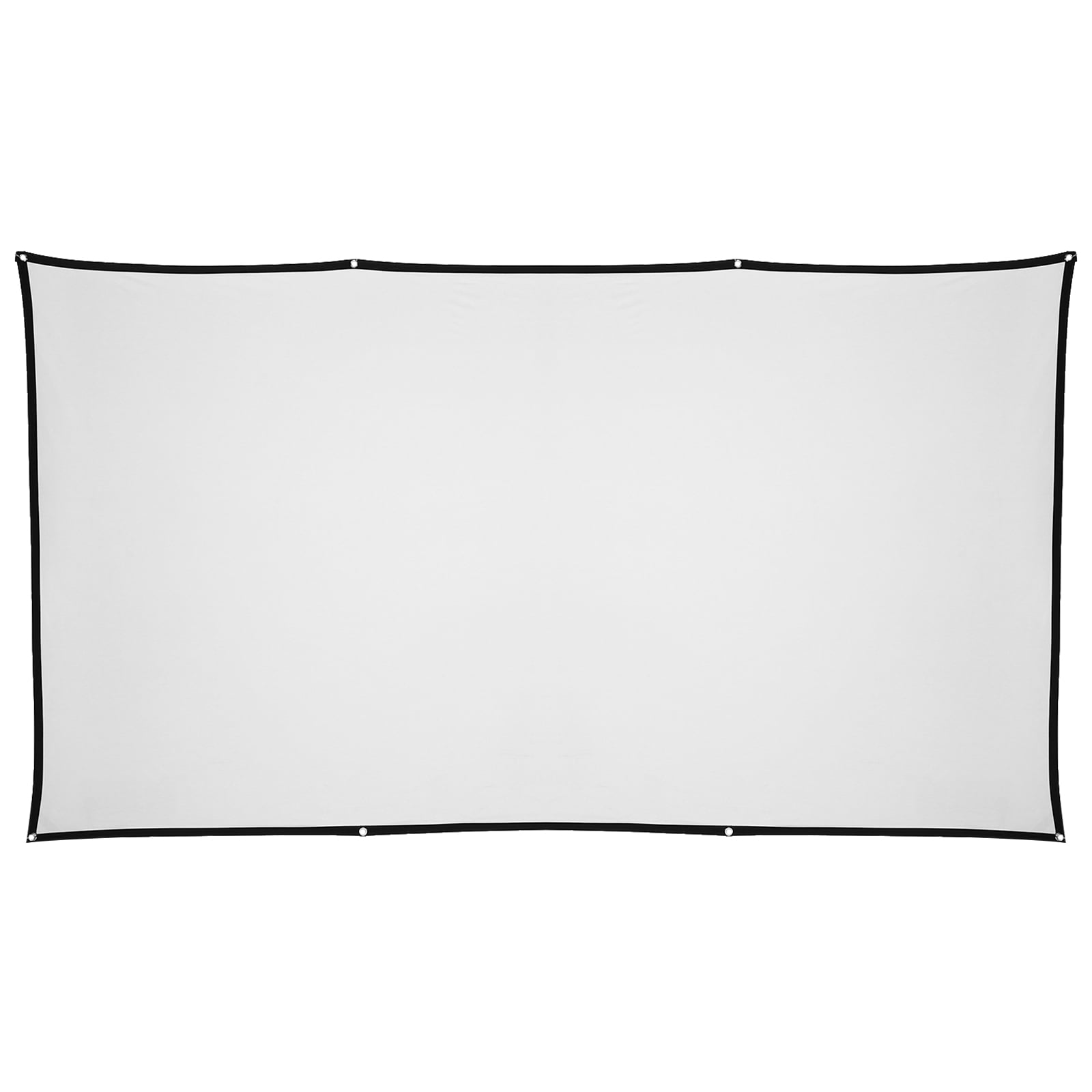 FRCOLOR Portable Foldable Projector Screen Double Sided Movie Screen ...