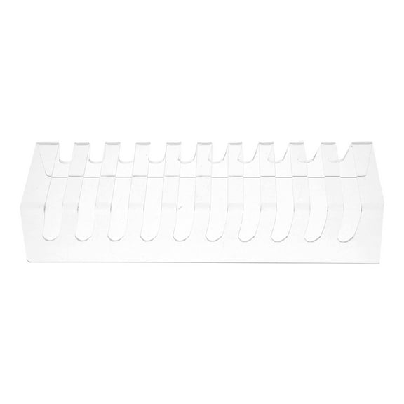 FRCOLOR Portable Multi Device Organizer Stand 10 Compartment Phones And Tablets Stand For Home Office Desk And Classroom Use