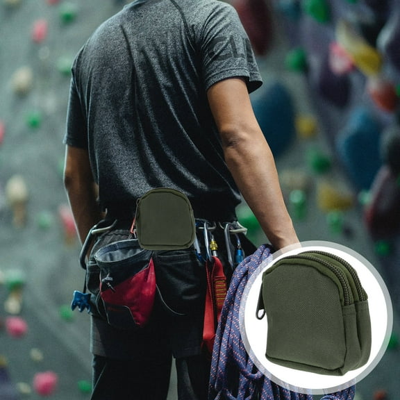 FRCOLOR Portable Outdoor Sports Pouch Utility Pocket Waterproof Waist Bag Hunting Pouch(Army Green)