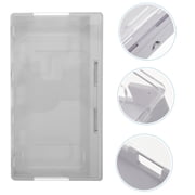WRISTBIQUE White ABS Acrylic Phone Lock Box for Classroom Storage 1Pack