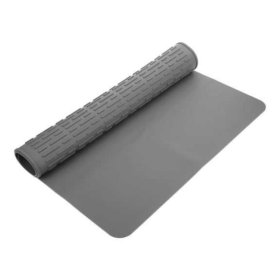 FRCOLOR  Pot Holders Silicone Induction Cooker Pad Absorbent Drying Mat Dark Grey