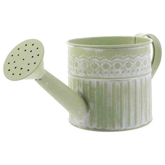 FRCOLOR  Tin Flower Bucket Garden Plants Pot Simple Arrangement Vase