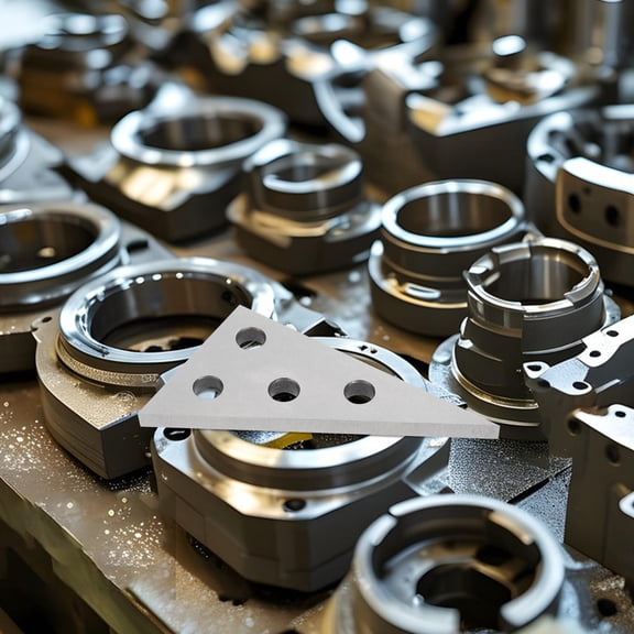 FRCOLOR Precision Angle Block Set for Industrial Use Made of Manganese Steel with Clear Scale and Multi Angle Measurement Silver 2pcs