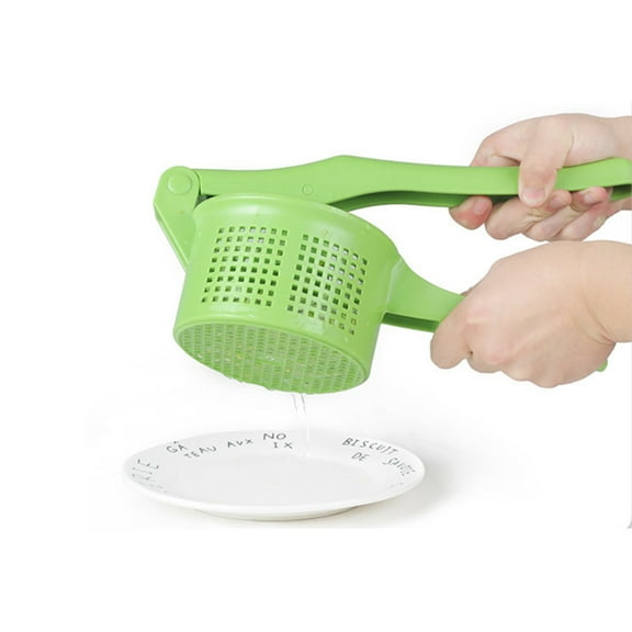 FRCOLOR Press Potato Masher Mashed Sweet Hollow Out Design