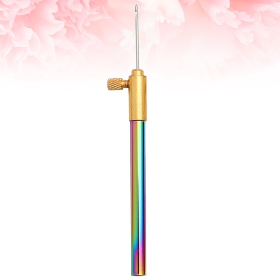 FRCOLOR  Punch Needle Kit Embroidery Crochet Portable Knitting Tools