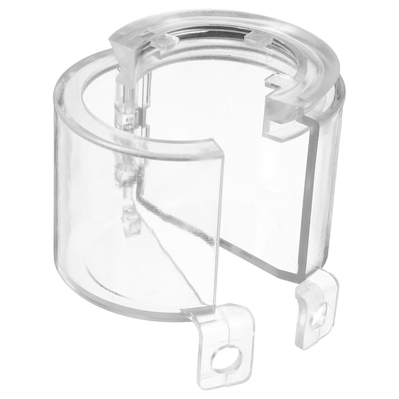 FRCOLOR Push Button Switch Cover Protector Plastic Transparent Switch Emergency Stop Button Cover Push Button Switch Guard Emergency Stop Button Lockout Transparent
