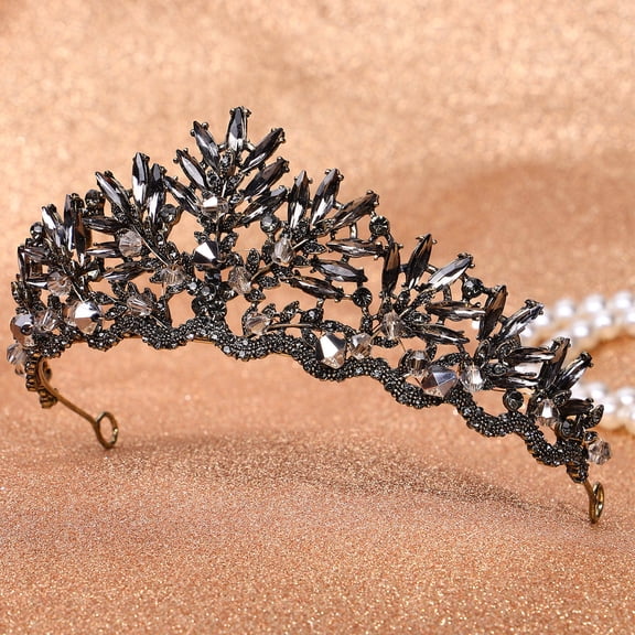 FRCOLOR Queen Crown Wedding Vintage Baroque Crown Wedding Decoration for Women 1Pcs