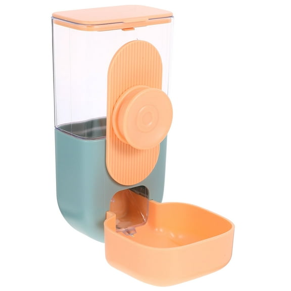 FRCOLOR Rabbit Automatic Food Feeder Food Dispenser Bunny Feeding Station Hanging Food Bowl Dispenser