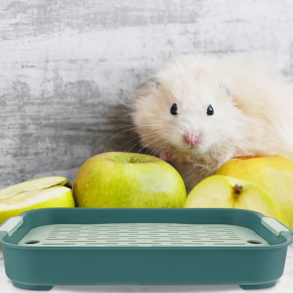 FRCOLOR Rabbit Litter Box for Guinea Pigs Rectangular 1Pack