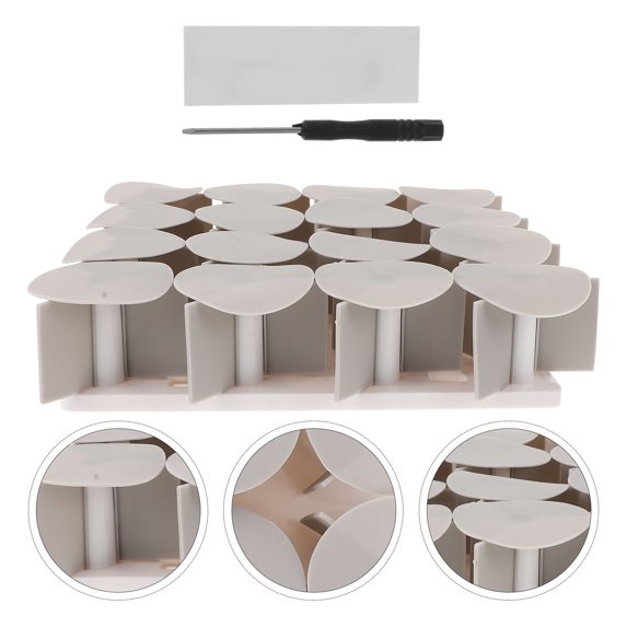 FRCOLOR Racking Organizer Shelf Storage Rack 22X22X5CM Grey