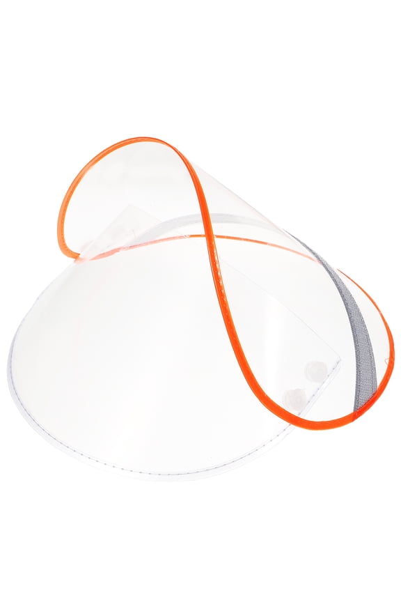 Rain for Hats Transparent Plastic Raincoat Brim Mask
