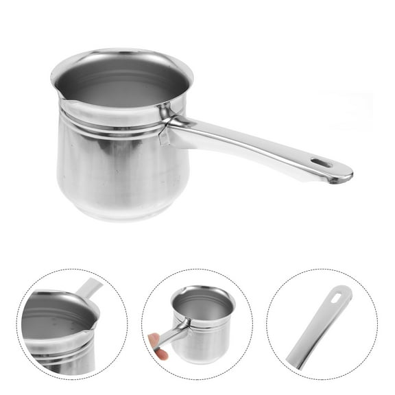 FRCOLOR Raindrops Turkish Coffee Pot 1 Set Espresso Machine Kettle for Travel in Silver