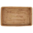 thumbnail image 1 of FRCOLOR Wood and Rattan Serving Tray Rectangle Shape for Home Organization and Decorative Use, 1 of 8