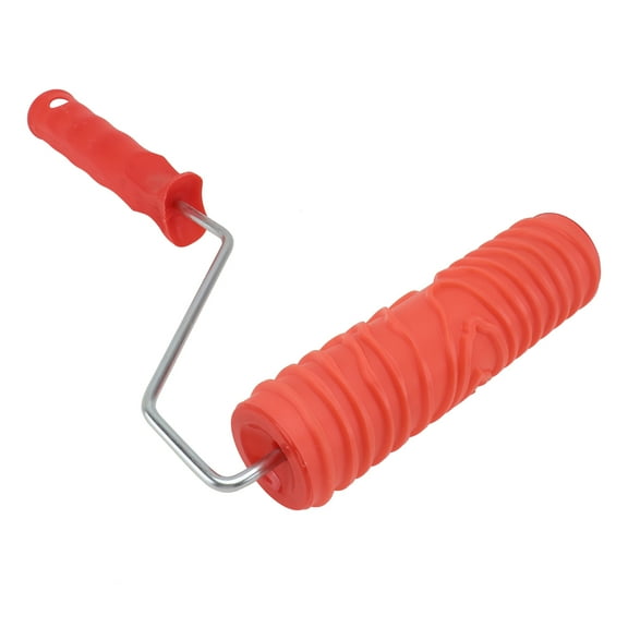 WASHWEPE Red Wood Grain Painting Roller 1Pack