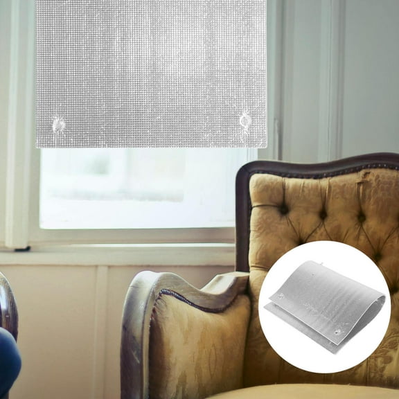 FRCOLOR Reflective Insulation Sheet Aluminum Foil Wraps 1 Set Radiant Barrier for Window Garage RV Roof Door Insulation 50x90cm