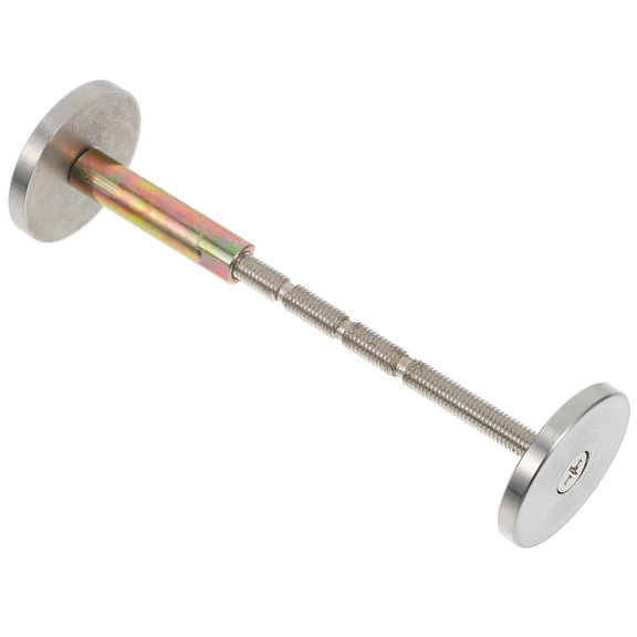 WASHWEPE Security Enhancement Door Hole Cover Plate Stainless Steel Silver 1 Piece