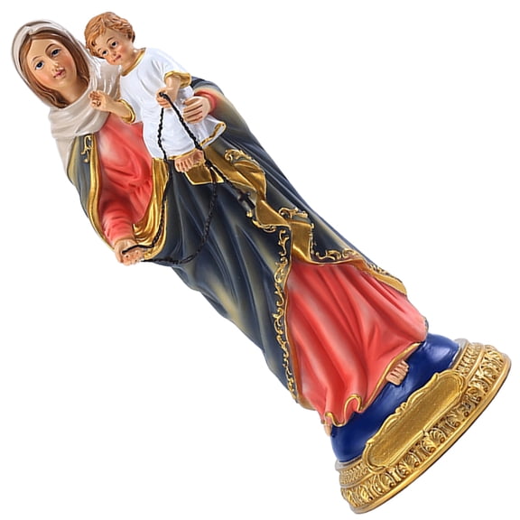 FRCOLOR  Resin Virgin Mary Decoration Desktop Adornment Boys Catholic Decorations