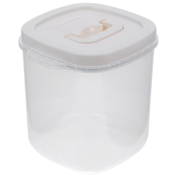 FRCOLOR Rice Storage Cereal Dispenser Visible Design Container Craft