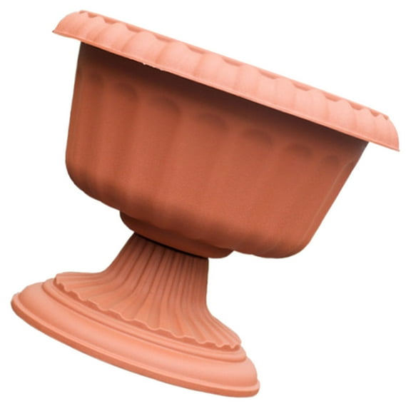 FRCOLOR  Road Guiding Plant Container Flower Pots Large Outdoor Light Brown