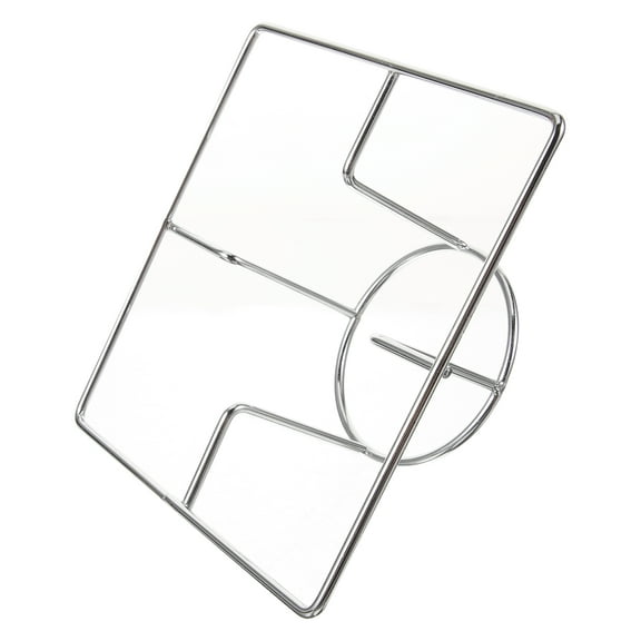 FRCOLOR Barbecue Turkey Roaster Stainless Steel Chicken Rack Roasting Rack Portable Chicken Grilling Rack