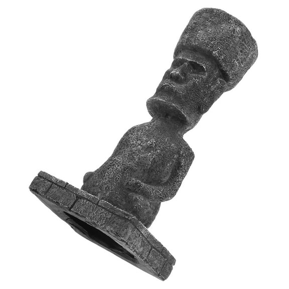 FRCOLOR  Roman Portrait Ornaments Aquarium Spring Decoration Fish Tank Statue